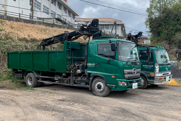 愛知、長野など遠方の現場も対応